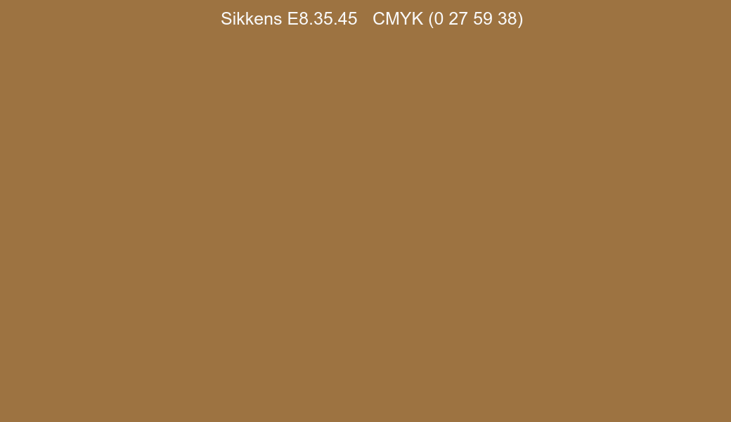 Color Sikkens E8.35.45 to CMYK (0 27 59 38) converter Color Sikkens E8.35.45 to CMYK (0 27 59 38) converter