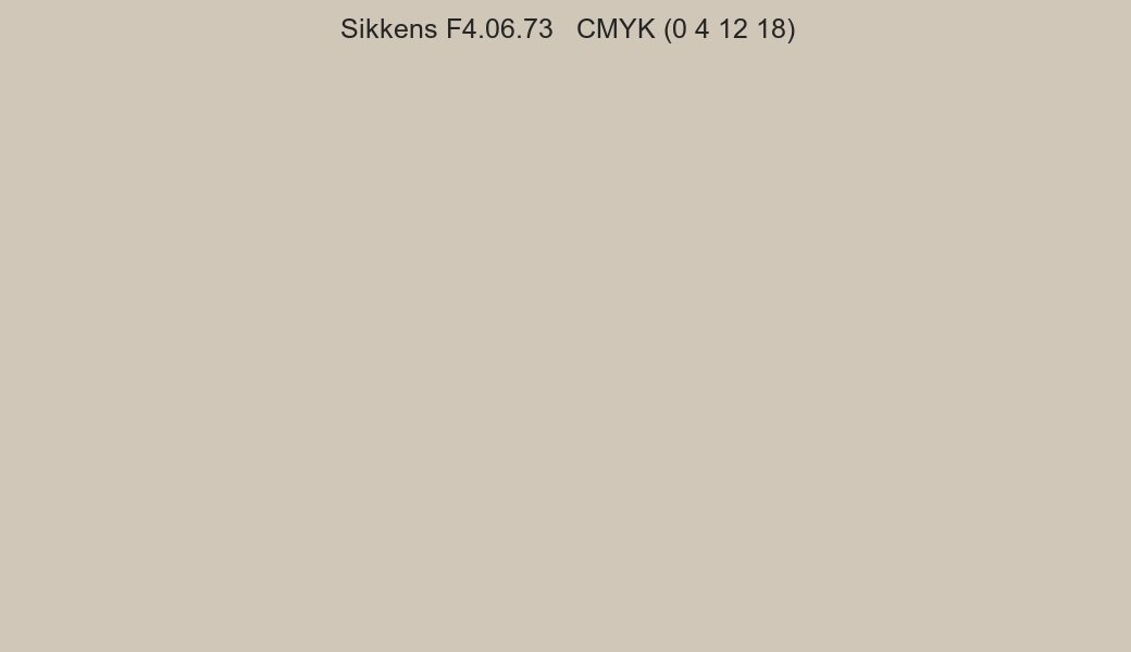 Color Sikkens F4.06.73 to CMYK (0 4 12 18) converter Color Sikkens F4.06.73 to CMYK (0 4 12 18) converter