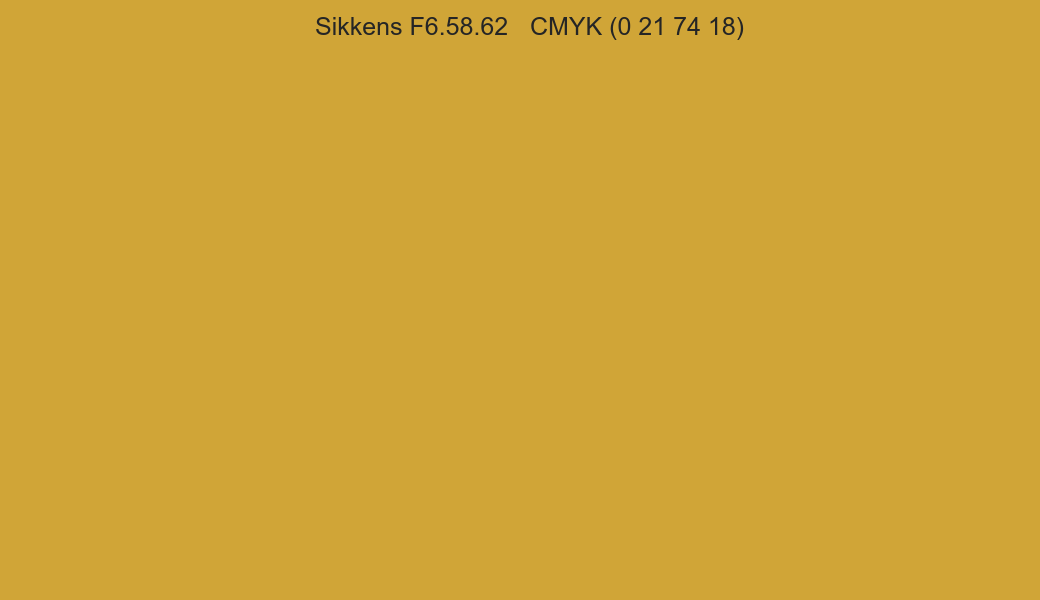 Color Sikkens F6.58.62 to CMYK (0 21 74 18) converter Color Sikkens F6.58.62 to CMYK (0 21 74 18) converter
