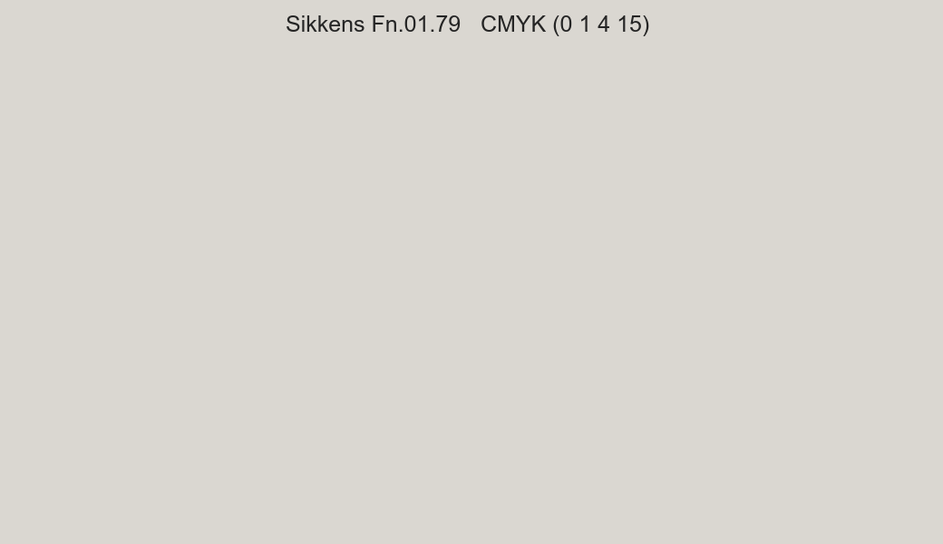 Color Sikkens Fn.01.79 to CMYK (0 1 4 15) converter Color Sikkens Fn.01.79 to CMYK (0 1 4 15) converter
