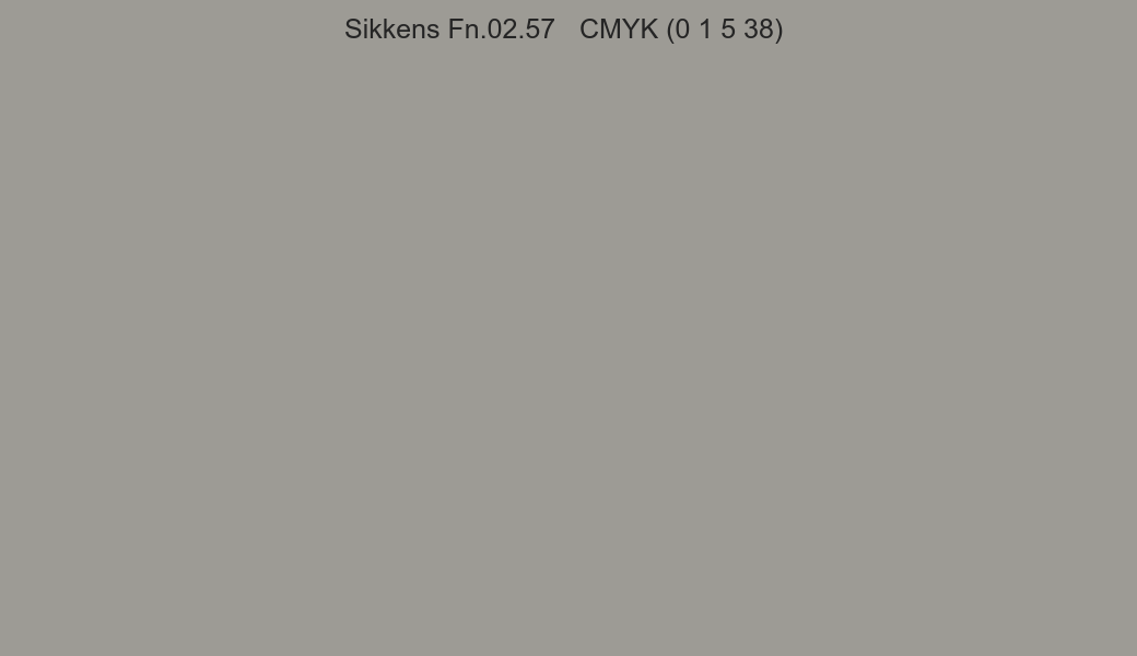 Color Sikkens Fn.02.57 to CMYK (0 1 5 38) converter Color Sikkens Fn.02.57 to CMYK (0 1 5 38) converter
