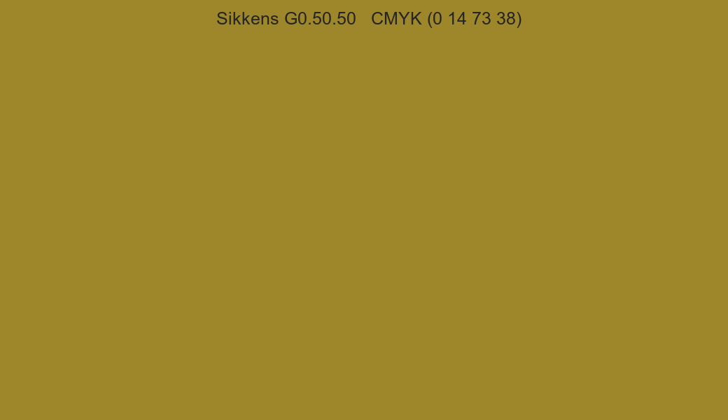 Color Sikkens G0.50.50 to CMYK (0 14 73 38) converter Color Sikkens G0.50.50 to CMYK (0 14 73 38) converter