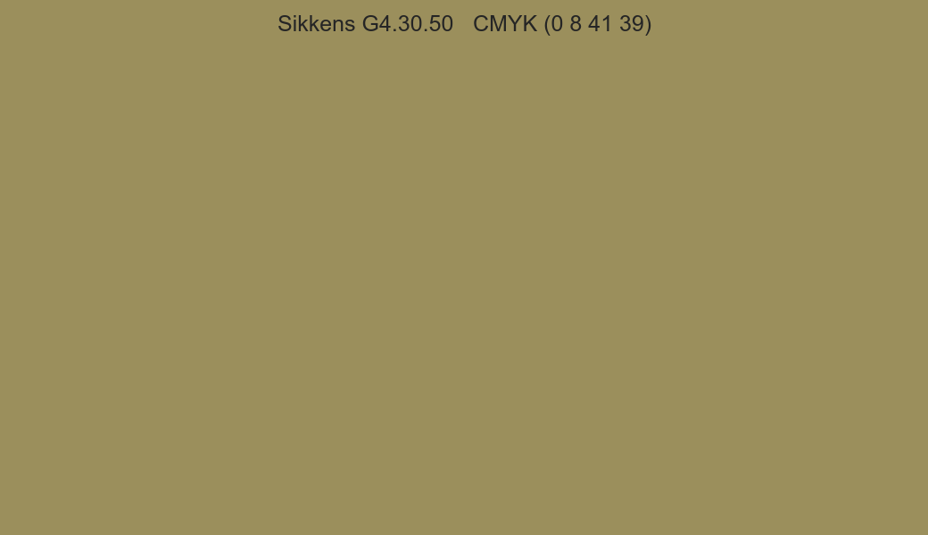 Color Sikkens G4.30.50 to CMYK (0 8 41 39) converter Color Sikkens G4.30.50 to CMYK (0 8 41 39) converter
