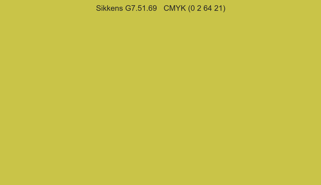 Color Sikkens G7.51.69 to CMYK (0 2 64 21) converter Color Sikkens G7.51.69 to CMYK (0 2 64 21) converter