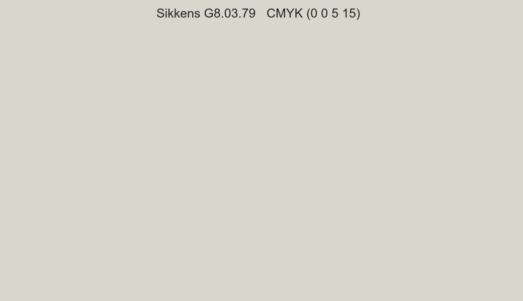 Color Sikkens G8.03.79 to CMYK (0 0 5 15) converter Color Sikkens G8.03.79 to CMYK (0 0 5 15) converter