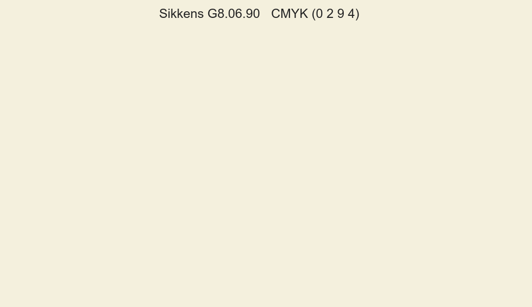 Color Sikkens G8.06.90 to CMYK (0 2 9 4) converter Color Sikkens G8.06.90 to CMYK (0 2 9 4) converter