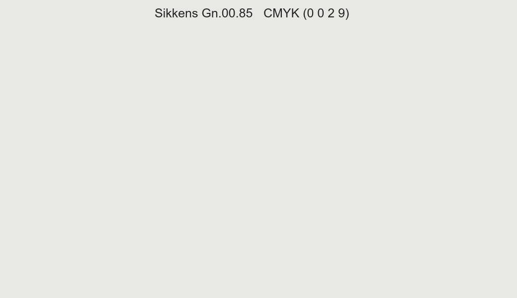 Color Sikkens Gn.00.85 to CMYK (0 0 2 9) converter Color Sikkens Gn.00.85 to CMYK (0 0 2 9) converter
