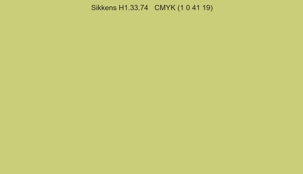 Color Sikkens H1.33.74 to CMYK (1 0 41 19) converter Color Sikkens H1.33.74 to CMYK (1 0 41 19) converter