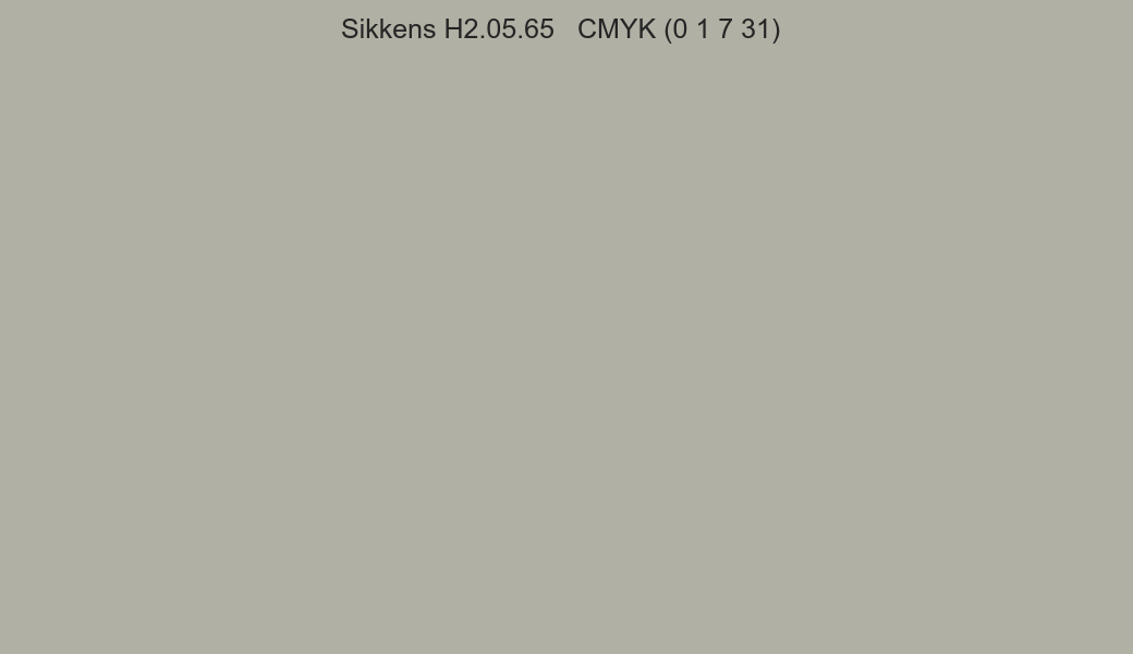 Color Sikkens H2.05.65 to CMYK (0 1 7 31) converter Color Sikkens H2.05.65 to CMYK (0 1 7 31) converter
