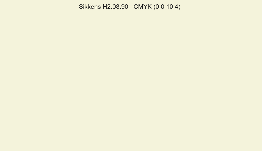 Color Sikkens H2.08.90 to CMYK (0 0 10 4) converter Color Sikkens H2.08.90 to CMYK (0 0 10 4) converter