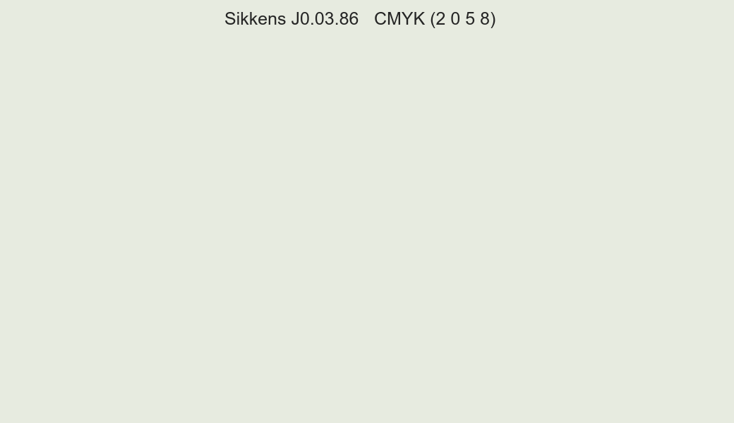 Color Sikkens J0.03.86 to CMYK (2 0 5 8) converter Color Sikkens J0.03.86 to CMYK (2 0 5 8) converter