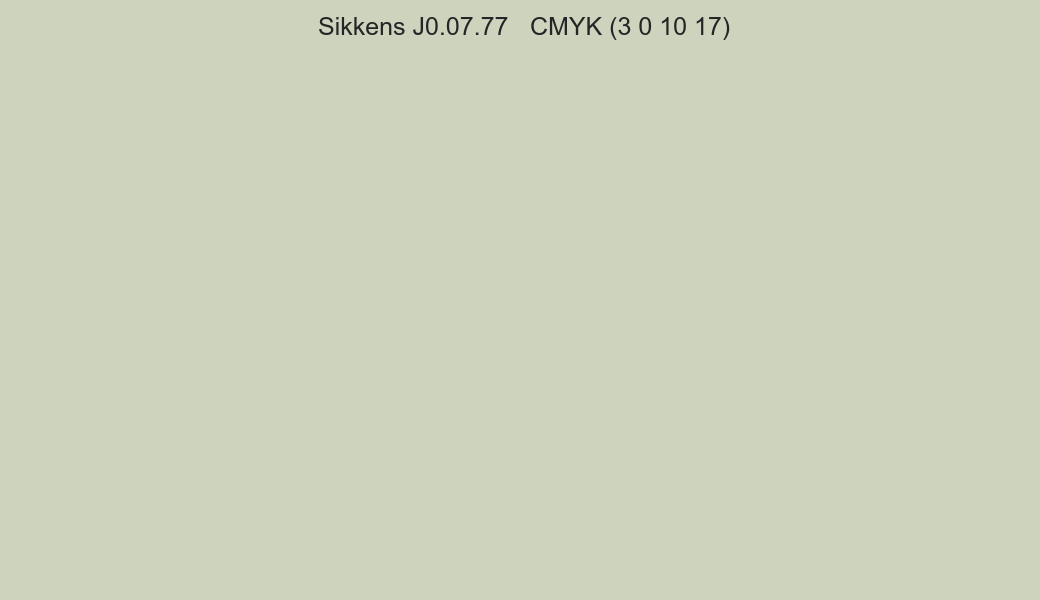 Color Sikkens J0.07.77 to CMYK (3 0 10 17) converter Color Sikkens J0.07.77 to CMYK (3 0 10 17) converter