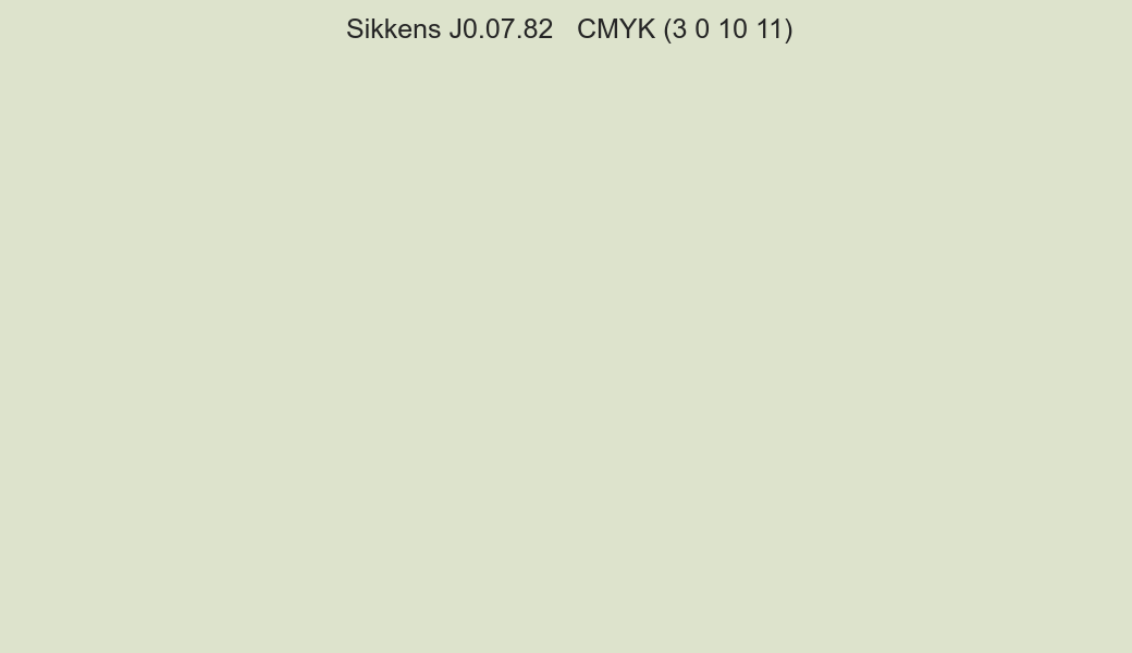 Color Sikkens J0.07.82 to CMYK (3 0 10 11) converter Color Sikkens J0.07.82 to CMYK (3 0 10 11) converter