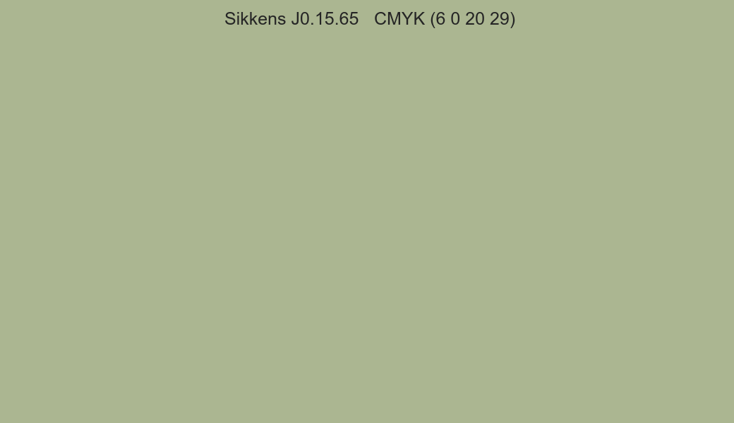 Color Sikkens J0.15.65 to CMYK (6 0 20 29) converter Color Sikkens J0.15.65 to CMYK (6 0 20 29) converter