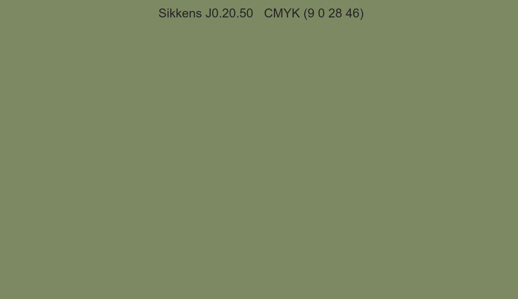 Color Sikkens J0.20.50 to CMYK (9 0 28 46) converter Color Sikkens J0.20.50 to CMYK (9 0 28 46) converter