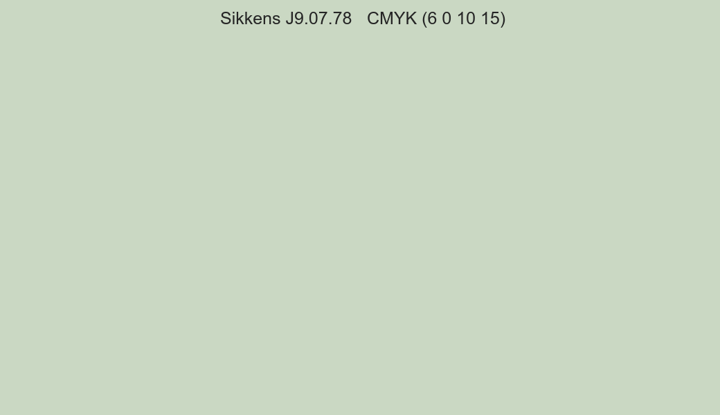 Color Sikkens J9.07.78 to CMYK (6 0 10 15) converter Color Sikkens J9.07.78 to CMYK (6 0 10 15) converter