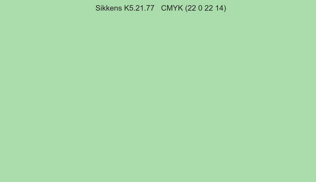 Color Sikkens K5.21.77 to CMYK (22 0 22 14) converter Color Sikkens K5.21.77 to CMYK (22 0 22 14) converter