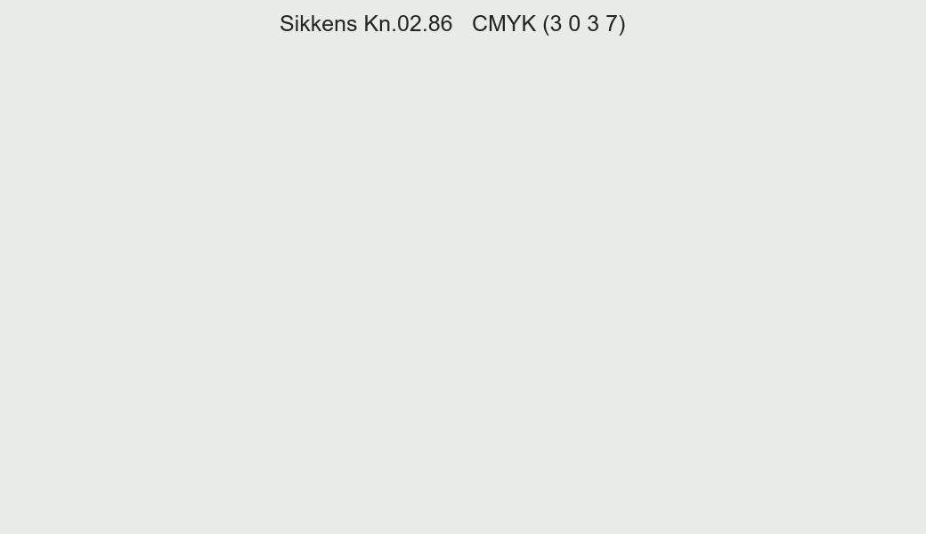 Color Sikkens Kn.02.86 to CMYK (3 0 3 7) converter Color Sikkens Kn.02.86 to CMYK (3 0 3 7) converter