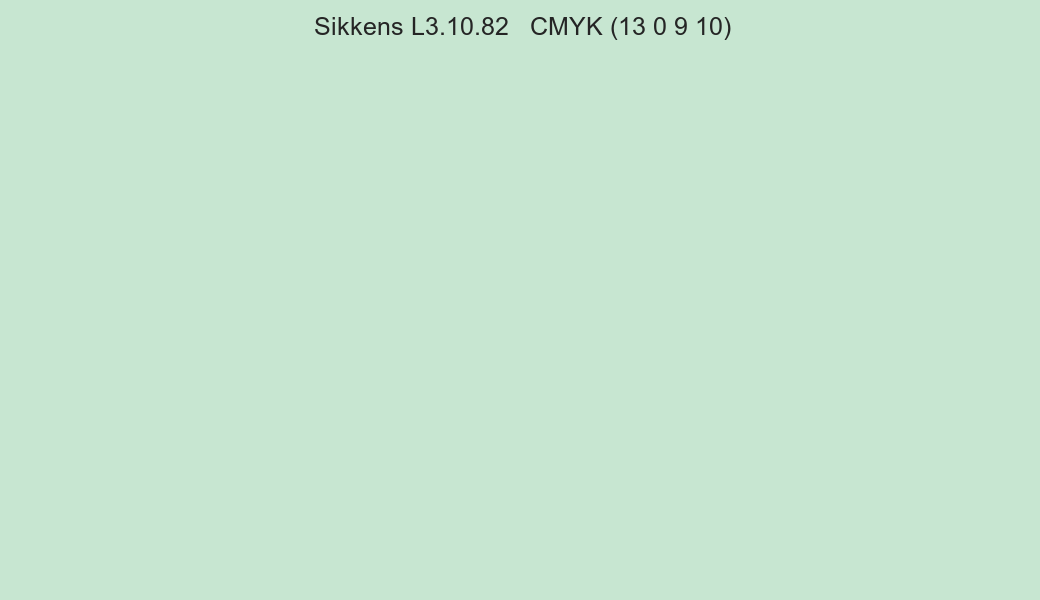 Color Sikkens L3.10.82 to CMYK (13 0 9 10) converter Color Sikkens L3.10.82 to CMYK (13 0 9 10) converter