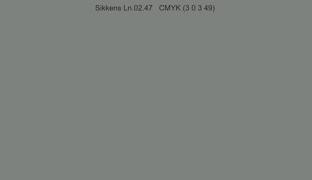 Color Sikkens Ln.02.47 to CMYK (3 0 3 49) converter Color Sikkens Ln.02.47 to CMYK (3 0 3 49) converter