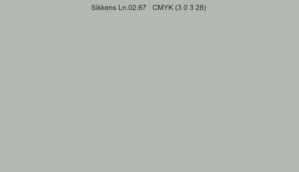 Color Sikkens Ln.02.67 to CMYK (3 0 3 28) converter Color Sikkens Ln.02.67 to CMYK (3 0 3 28) converter