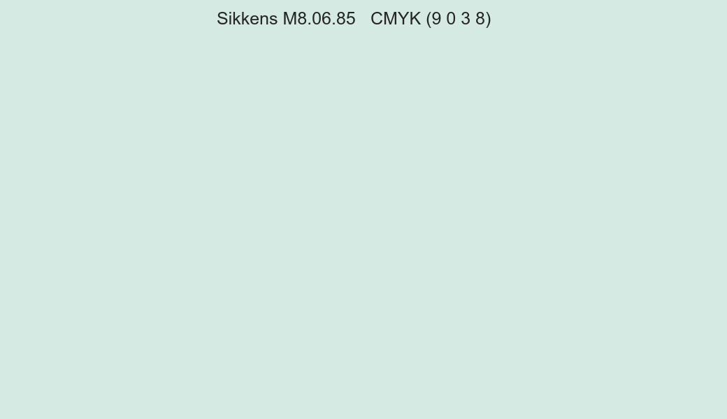 Color Sikkens M8.06.85 to CMYK (9 0 3 8) converter Color Sikkens M8.06.85 to CMYK (9 0 3 8) converter