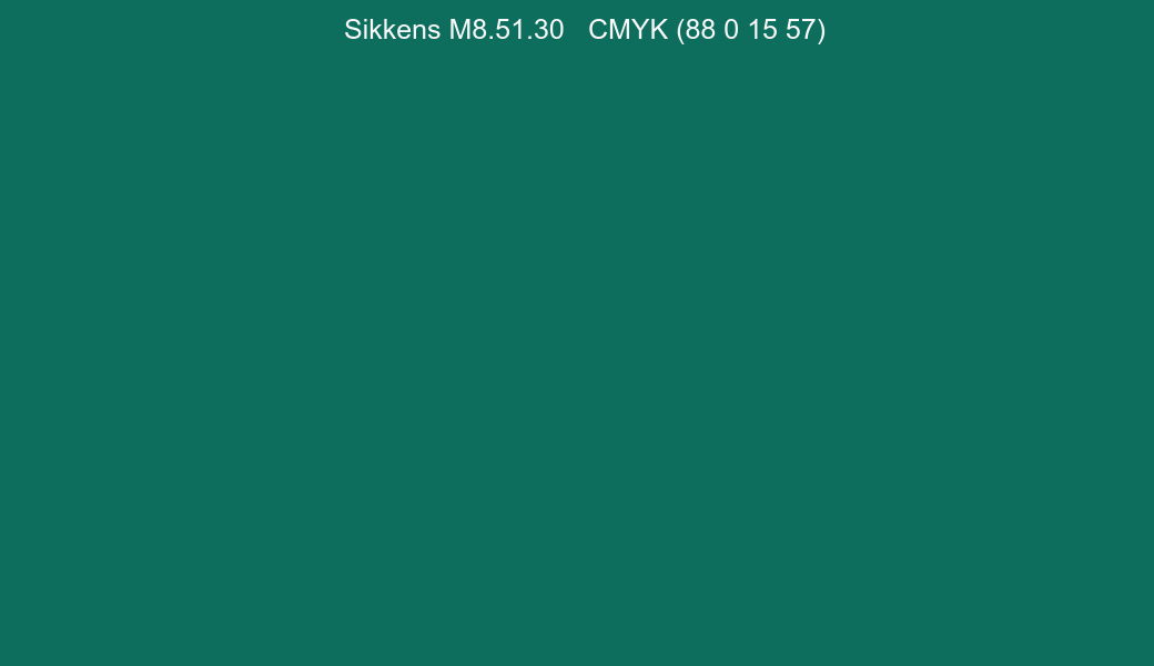 Color Sikkens M8.51.30 to CMYK (88 0 15 57) converter Color Sikkens M8.51.30 to CMYK (88 0 15 57) converter