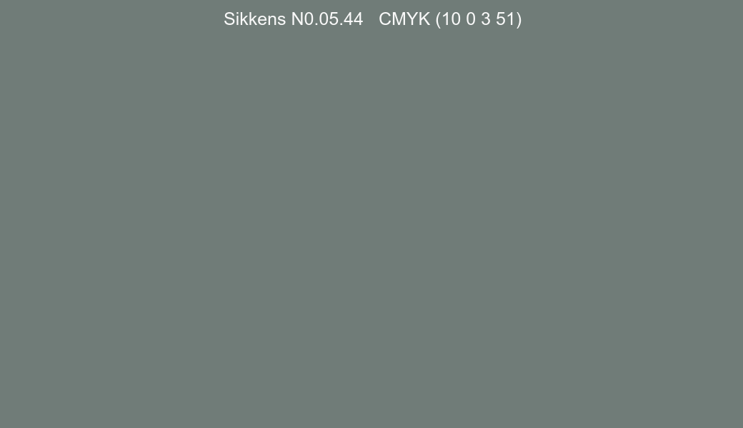 Color Sikkens N0.05.44 to CMYK (10 0 3 51) converter Color Sikkens N0.05.44 to CMYK (10 0 3 51) converter