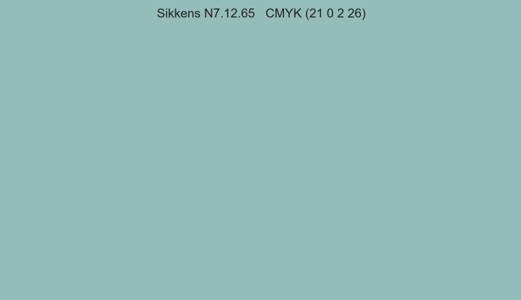 Color Sikkens N7.12.65 to CMYK (21 0 2 26) converter Color Sikkens N7.12.65 to CMYK (21 0 2 26) converter