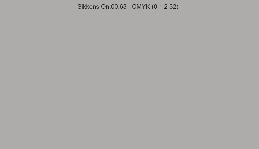 Color Sikkens On.00.63 to CMYK (0 1 2 32) converter Color Sikkens On.00.63 to CMYK (0 1 2 32) converter