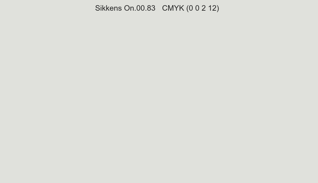 Color Sikkens On.00.83 to CMYK (0 0 2 12) converter Color Sikkens On.00.83 to CMYK (0 0 2 12) converter