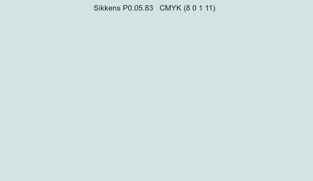 Color Sikkens P0.05.83 to CMYK (8 0 1 11) converter Color Sikkens P0.05.83 to CMYK (8 0 1 11) converter