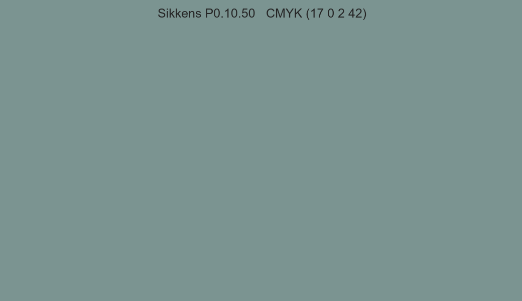 Color Sikkens P0.10.50 to CMYK (17 0 2 42) converter Color Sikkens P0.10.50 to CMYK (17 0 2 42) converter