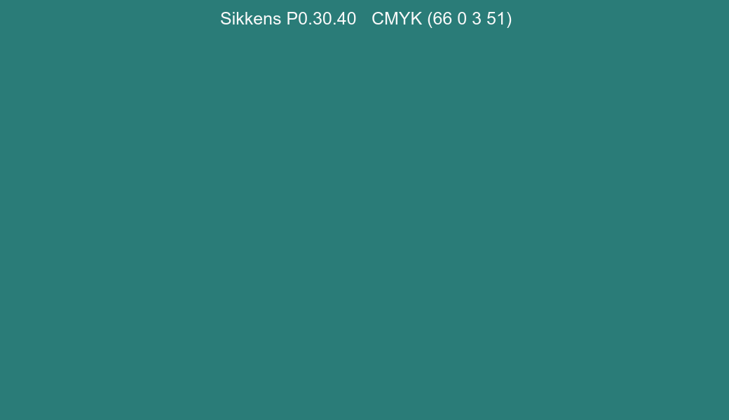 Color Sikkens P0.30.40 to CMYK (66 0 3 51) converter Color Sikkens P0.30.40 to CMYK (66 0 3 51) converter