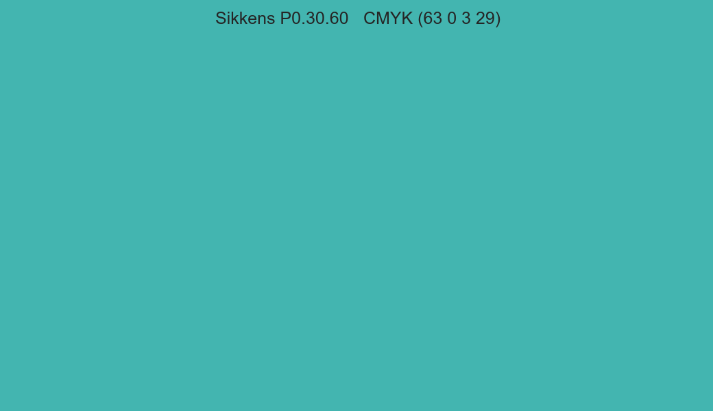 Color Sikkens P0.30.60 to CMYK (63 0 3 29) converter Color Sikkens P0.30.60 to CMYK (63 0 3 29) converter