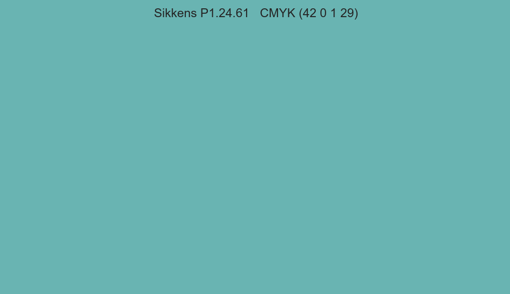 Color Sikkens P1.24.61 to CMYK (42 0 1 29) converter Color Sikkens P1.24.61 to CMYK (42 0 1 29) converter