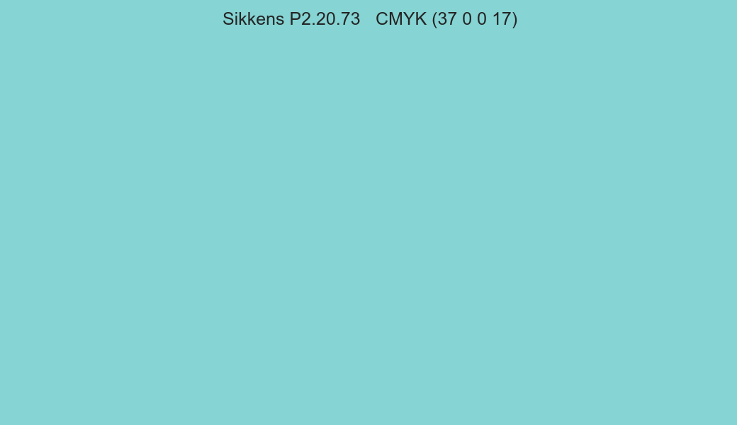 Color Sikkens P2.20.73 to CMYK (37 0 0 17) converter Color Sikkens P2.20.73 to CMYK (37 0 0 17) converter