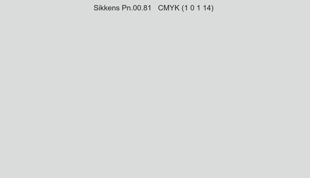 Color Sikkens Pn.00.81 to CMYK (1 0 1 14) converter Color Sikkens Pn.00.81 to CMYK (1 0 1 14) converter