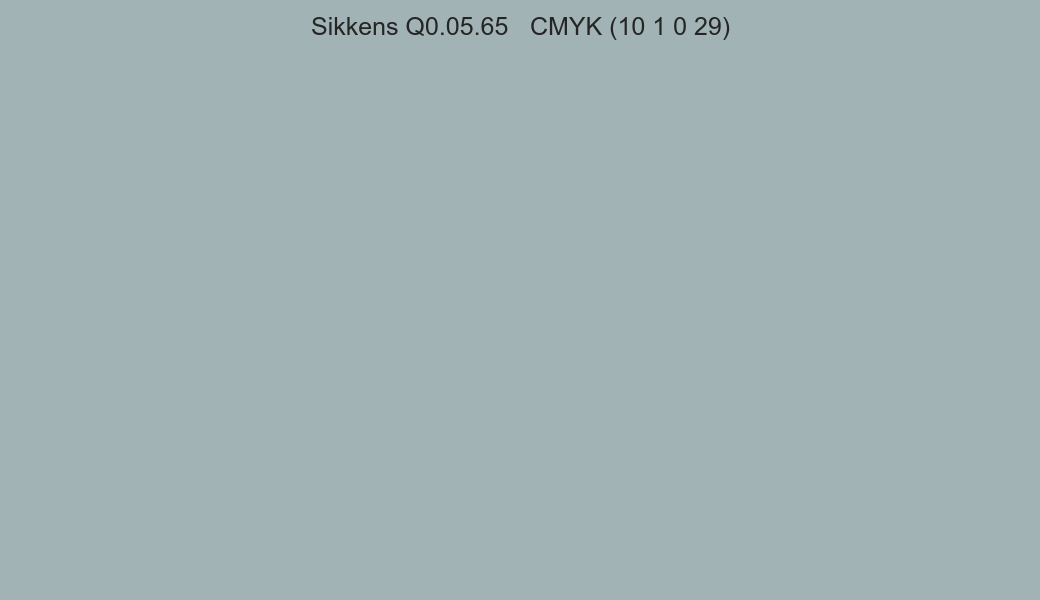 Color Sikkens Q0.05.65 to CMYK (10 1 0 29) converter Color Sikkens Q0.05.65 to CMYK (10 1 0 29) converter