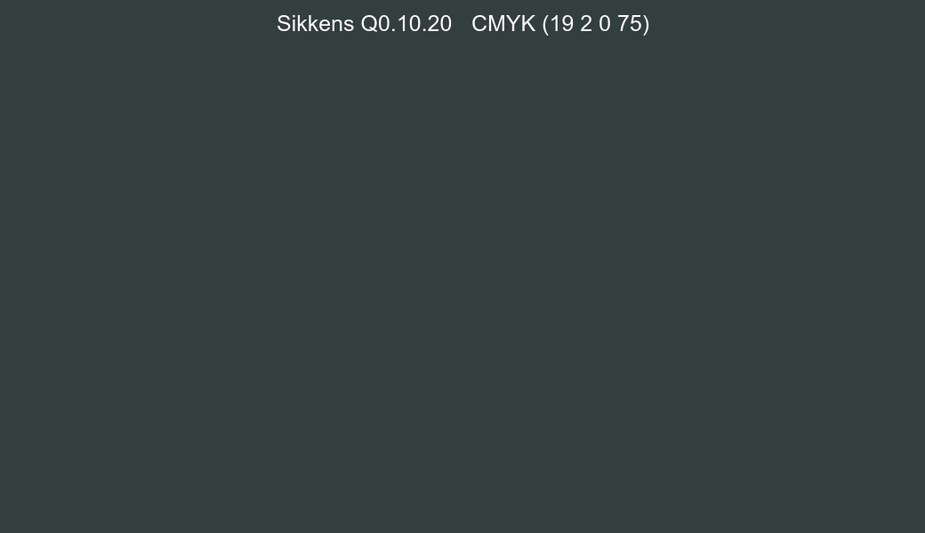 Color Sikkens Q0.10.20 to CMYK (19 2 0 75) converter Color Sikkens Q0.10.20 to CMYK (19 2 0 75) converter