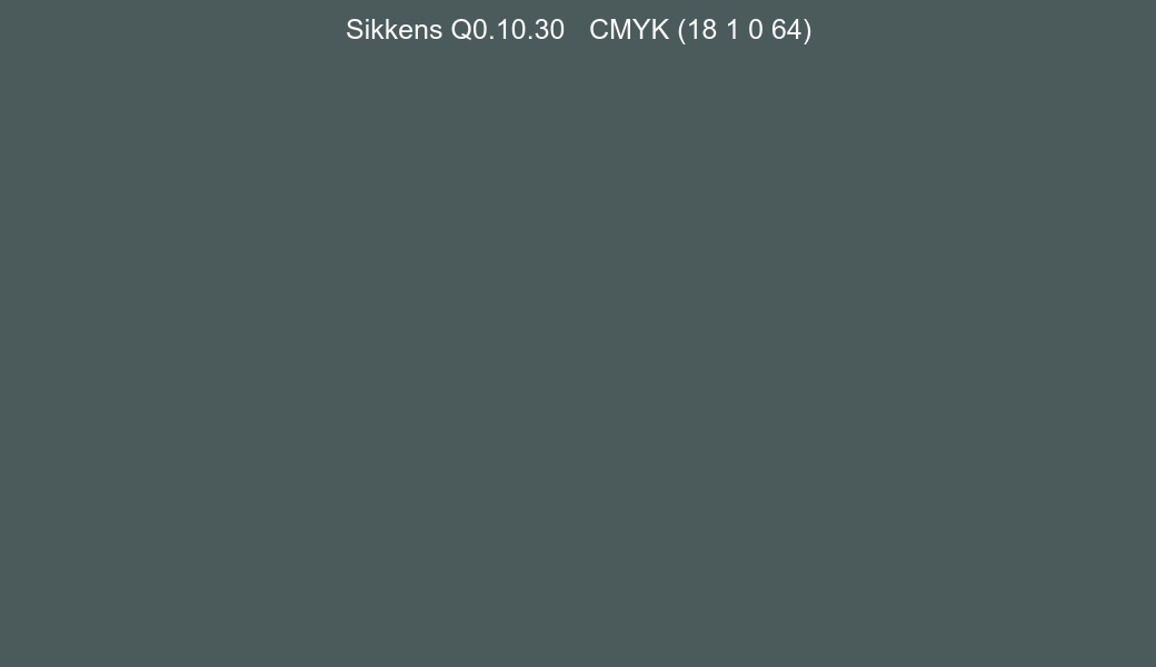 Color Sikkens Q0.10.30 to CMYK (18 1 0 64) converter Color Sikkens Q0.10.30 to CMYK (18 1 0 64) converter