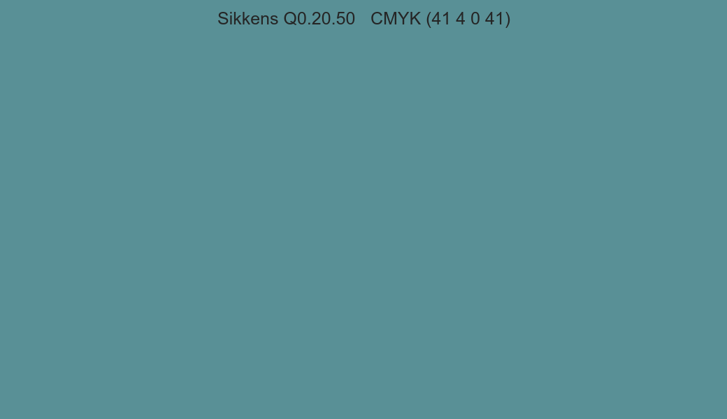 Color Sikkens Q0.20.50 to CMYK (41 4 0 41) converter Color Sikkens Q0.20.50 to CMYK (41 4 0 41) converter