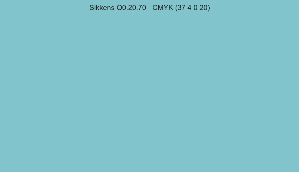 Color Sikkens Q0.20.70 to CMYK (37 4 0 20) converter Color Sikkens Q0.20.70 to CMYK (37 4 0 20) converter