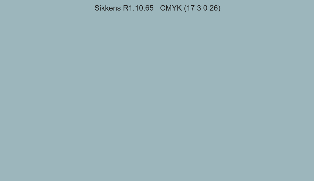Color Sikkens R1.10.65 to CMYK (17 3 0 26) converter Color Sikkens R1.10.65 to CMYK (17 3 0 26) converter