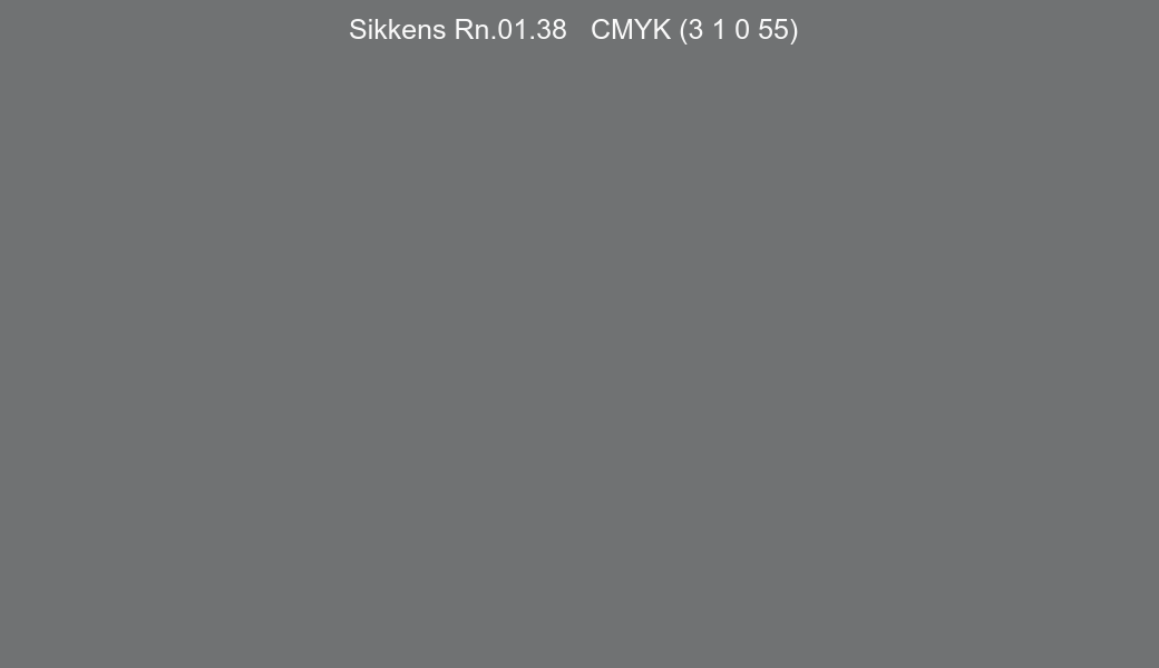 Color Sikkens Rn.01.38 to CMYK (3 1 0 55) converter Color Sikkens Rn.01.38 to CMYK (3 1 0 55) converter