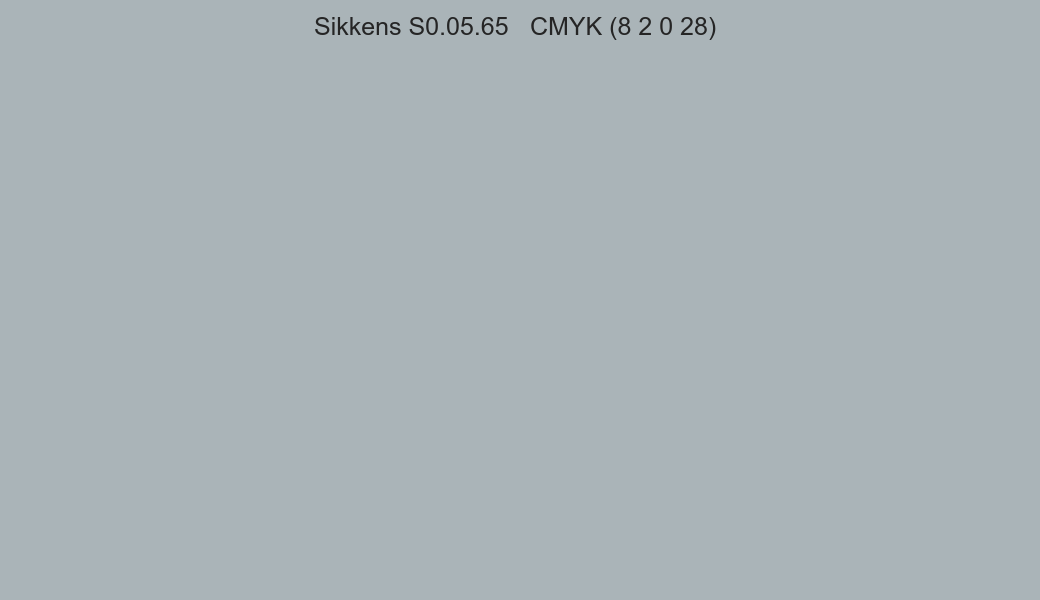 Color Sikkens S0.05.65 to CMYK (8 2 0 28) converter Color Sikkens S0.05.65 to CMYK (8 2 0 28) converter
