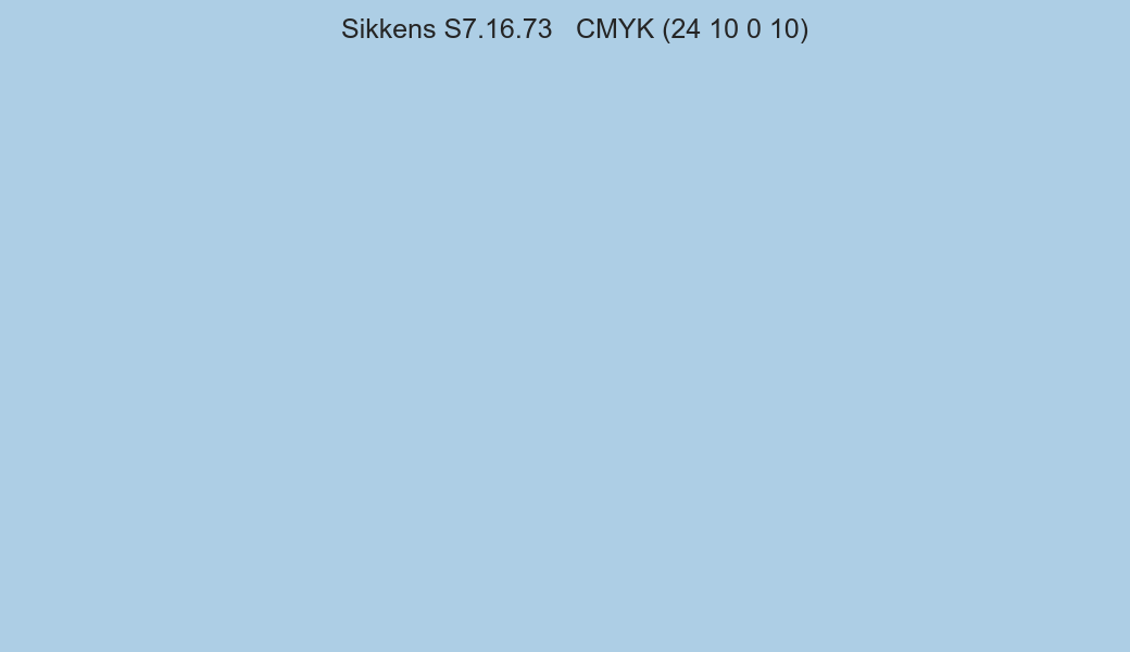 Color Sikkens S7.16.73 to CMYK (24 10 0 10) converter Color Sikkens S7.16.73 to CMYK (24 10 0 10) converter