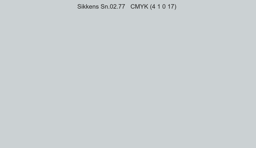 Color Sikkens Sn.02.77 to CMYK (4 1 0 17) converter Color Sikkens Sn.02.77 to CMYK (4 1 0 17) converter