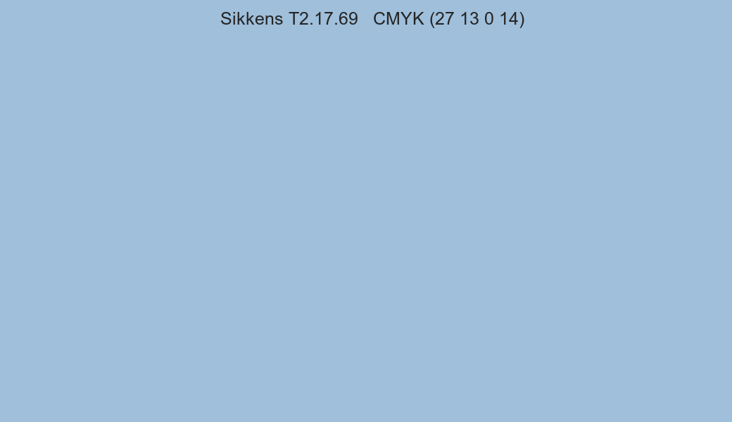Color Sikkens T2.17.69 to CMYK (27 13 0 14) converter Color Sikkens T2.17.69 to CMYK (27 13 0 14) converter