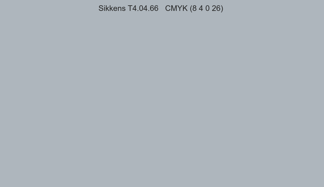 Color Sikkens T4.04.66 to CMYK (8 4 0 26) converter Color Sikkens T4.04.66 to CMYK (8 4 0 26) converter